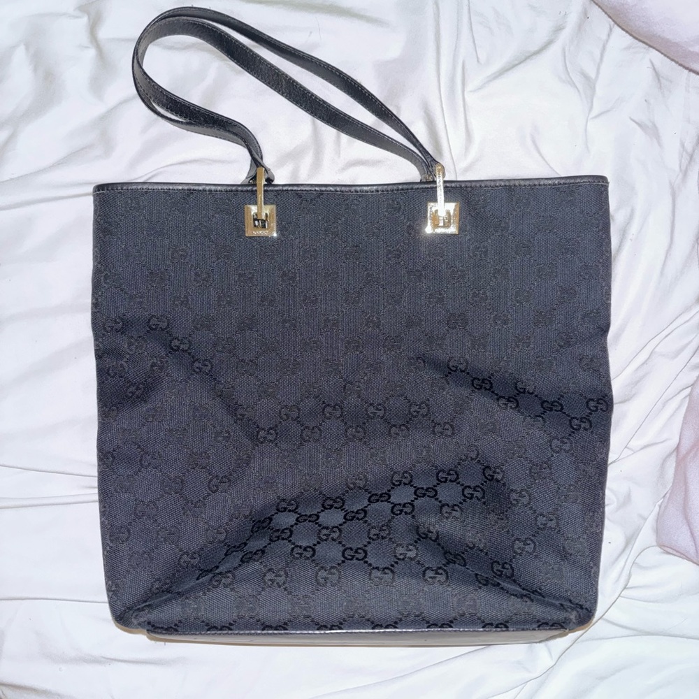 Authentic Gucci Black Tote